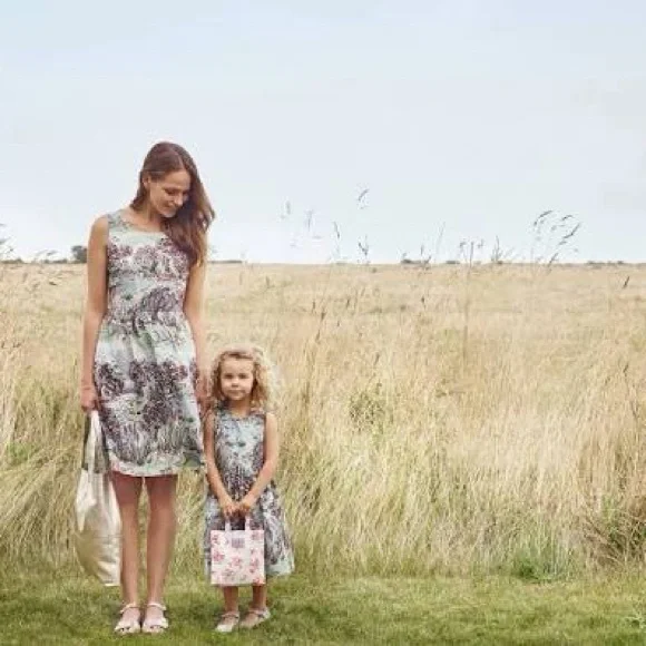 Cath Kidston British Duck Pond Dress, Women’s Size 6 US, 10 UK 🦆🌿🛶 - Picture 2 of 8